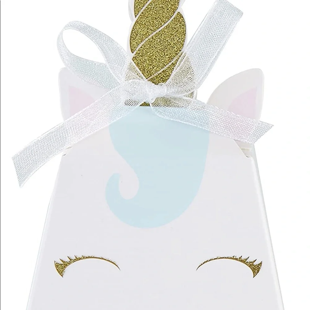 Kate Aspen Unicorn Party Favor Box 12 Rainbow